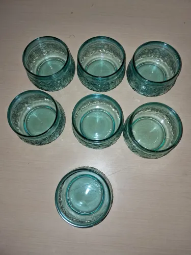 07 Tigelinhas de sobremesa Cisper 240ml vintage