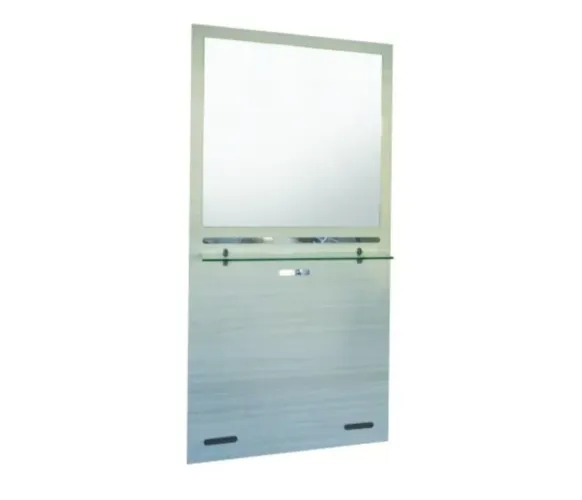 Espelho tipo console de vidro em MDF