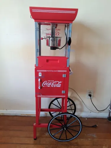 Carrinho de pipoca eletrico