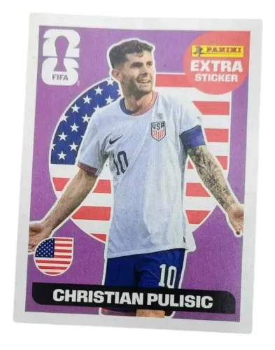Figurinha Extra - Pulisic/Lilás