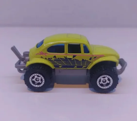 Miniatura Matchbox Volkswagen Baja Bug Verde Fusca Beetle Loose Novo 1:64