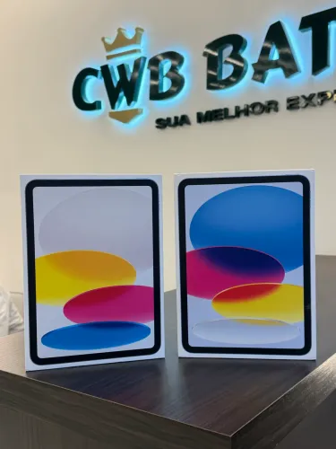 iPad 11 128gb Novo Lacrado Silver/Azul - Loja Física