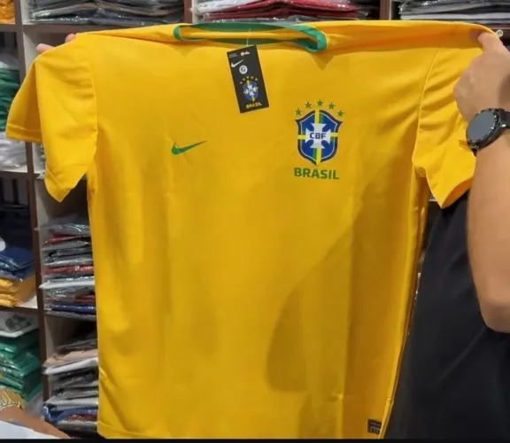 Camisa do Brasil drifit alta qualidade 