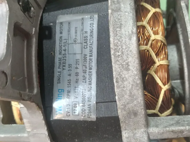 Motor de lavadora electrolux 