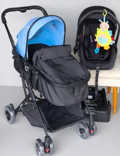 Carrinho de bebê Moisés 3 em 1