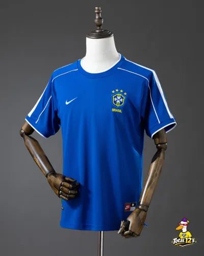 camisa do brasil 1998 azul