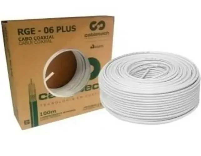 Cabo coaxial Rg6