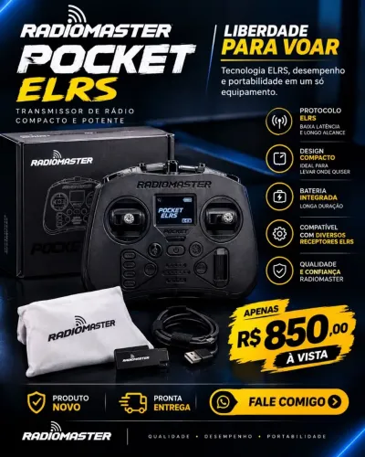 Rádio Master Pocket ELRS
