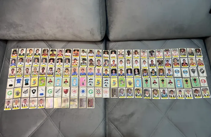 Figurinhas e Álbum Campeonato Brasileiro de 90