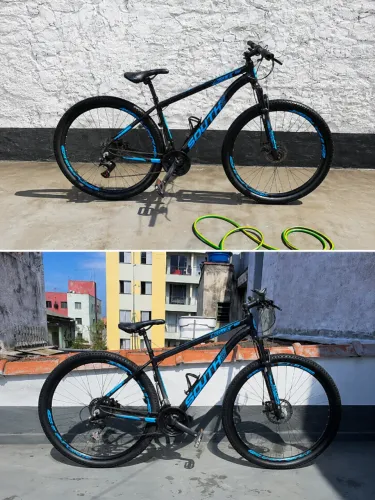 Bicicleta semi nova, aro 29, com alguns detalhes a fazer  