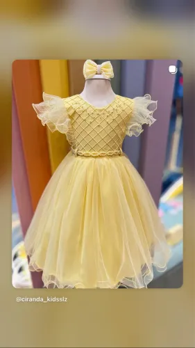 Vestido de festa infantil