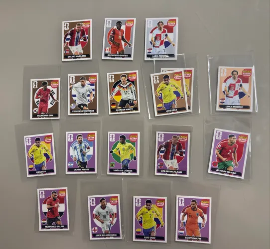 Figurinhas Legends COPA 2026