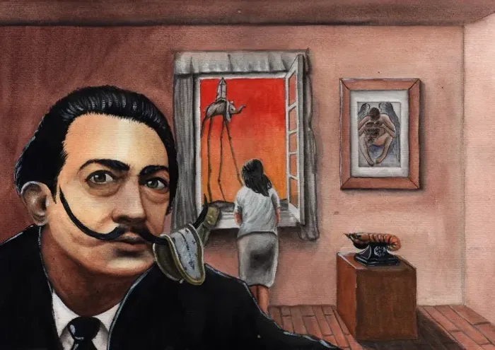 Pintura original - Salvador dalí 