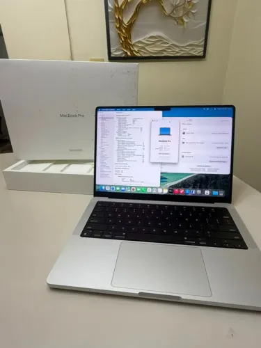 Macbook pro m1 pro 14 inch 16gb ram 512gb ssd CAIXA