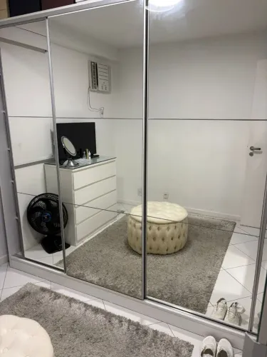 Armário Quarto Casal Espelhado