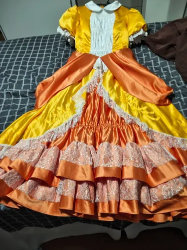 Vestido Daisy super mario