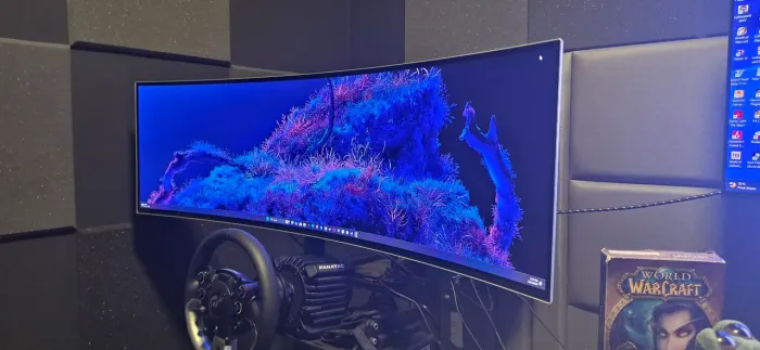 Monitor Samsung 49" 240Hz OLED G930 SL Resolução 5120 X 1440P