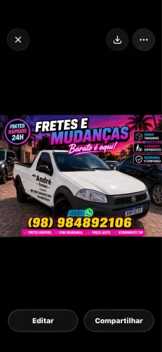 Fretes rápidos e baratos 