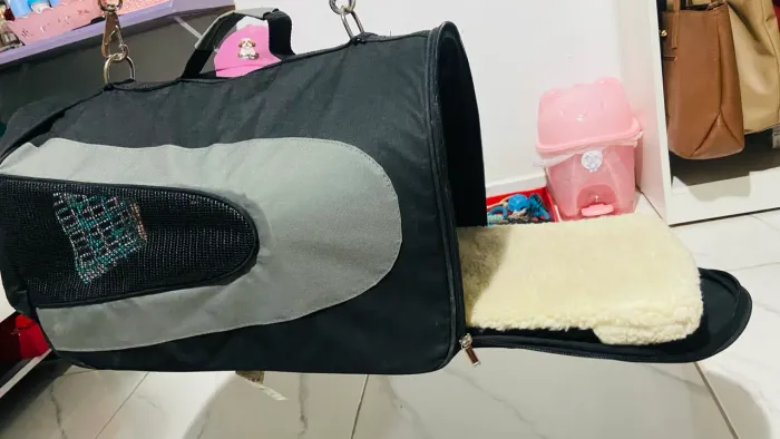 Vendo bolsa de viagem para cachorro 