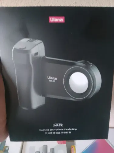 Suporte De Celular Com Grip Bluetooth Magnetico Ulanzi Ma35<br>