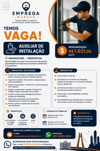 Auxiliar de Instalação