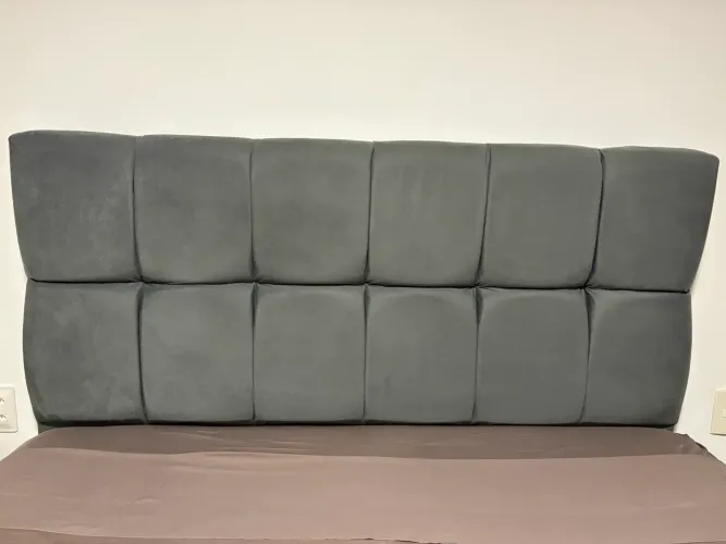 Cabeceira de Cama Estofada Queen Size - Ortobom