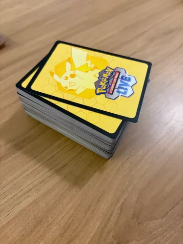 120 Cartas Código Pokémon TCG Live
