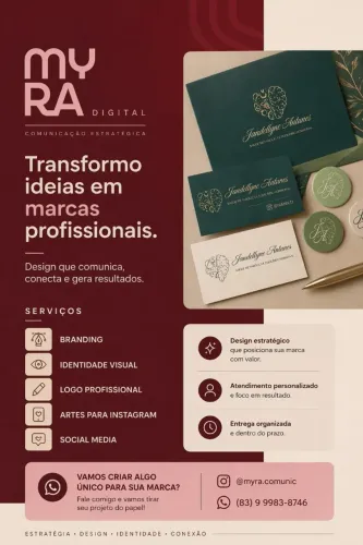 Designer Gráfico: Logo, Instagram e Identidade Visual Completa