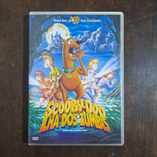 DVD Scooby-Doo na Ilha dos Zumbis 1998 | Filme Dublado Usado Original