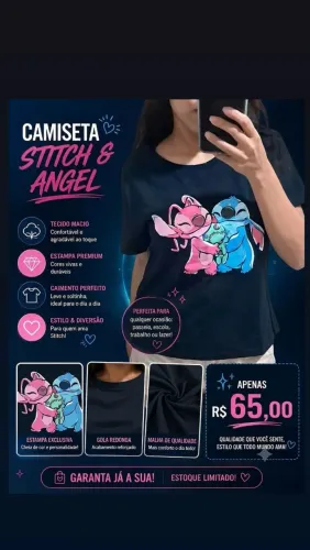 Blusa stitch