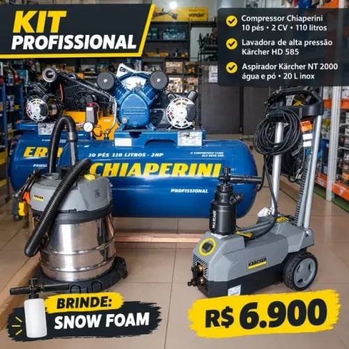 KIT LAVA-JATO COMPLETO - SUPER PROMOÇÃO!