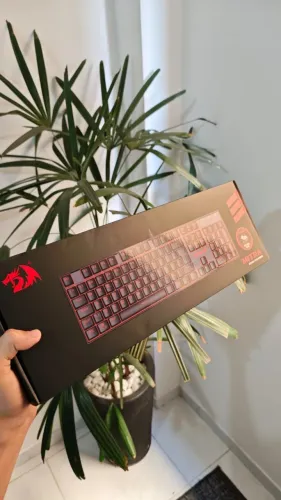 NOVO | TECLADO MECÂNICO Redragon Mitra K551 Switch Marrom