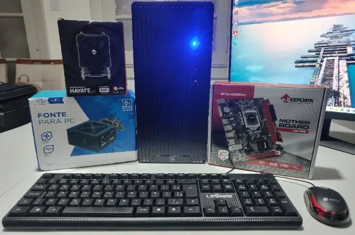 Computador Intel Core i5 3470s - 8 GB RAM - 120 GB SSD - WiFi - Não acompanha Monitor