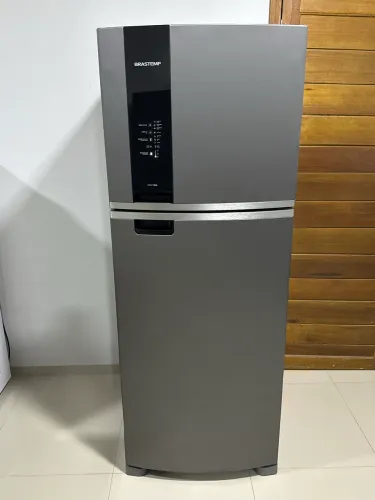 Geladeira Brastemp 463 Litros Frost Free Cor Inox escovado 220v