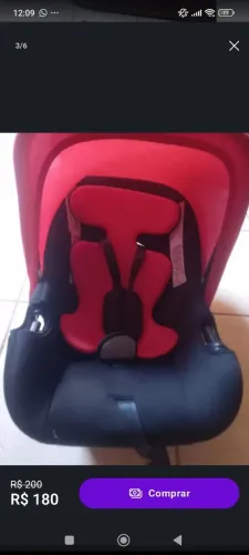 VENDO Bebê conforto 