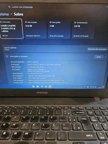 Notebook Samsung Expert X40 (Core i5 Placa de Vídeo NVIDIA) - Super Conservado!