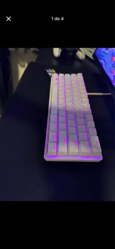 Razer Huntsman Mini 60% Switch Red Original Branco
