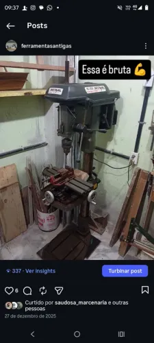 Furadeira de coluna / bancada industrial