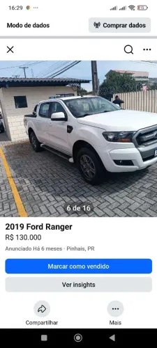 Ford Ranger XLS 2.2 4X4 CD Diesel Aut. 2019