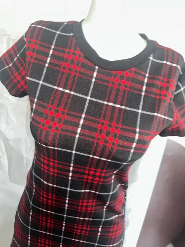 Vestido xadrez 