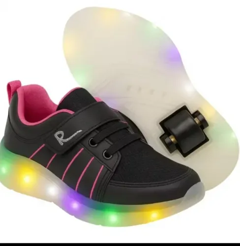 Tênis rodinha com luz
