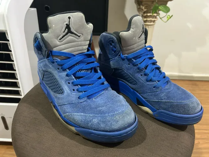Nike Air Jordan 5 Azul 41 Bra 9,5 US