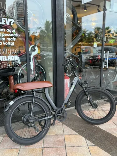BIKE ELETRICA CRUISER PLUS SEMINOVA VENDIDA OFICIALMENTE PELA LEV