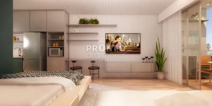Flat com 1 quarto em Muro Alto