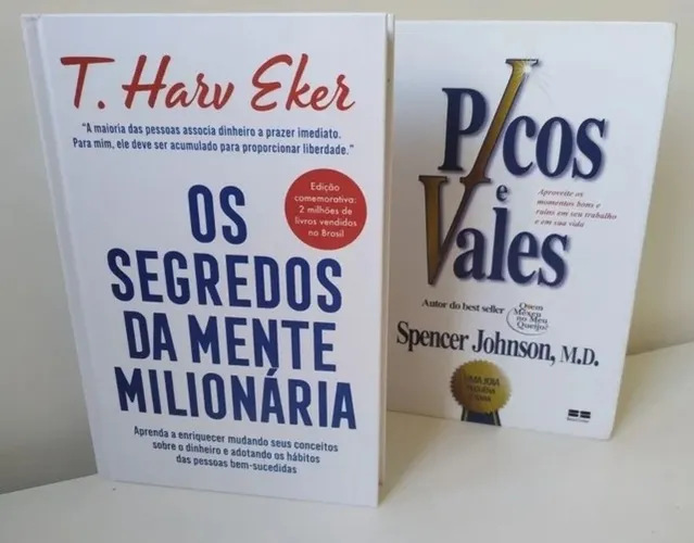 Os Segredos da mente milionária e Picos e vales