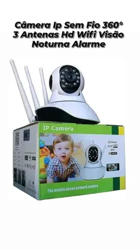 câmera de segurança babá eletrônica
