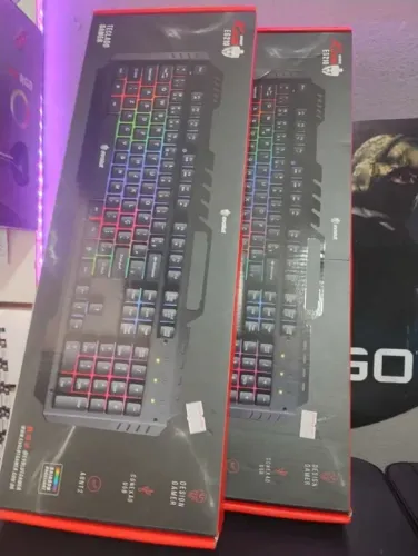 Teclado Semimecânico Pc - Pc Gamer, Pc de Mesa, Pc home office