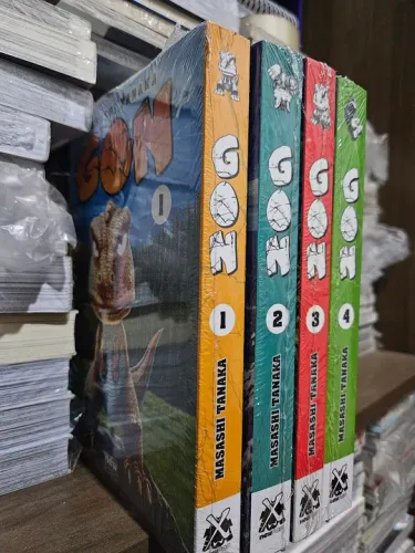 Mangá Gon completo lacrados
