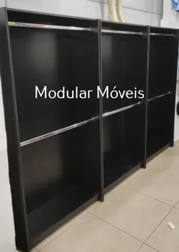 Kit 3 Cabideiros Duplos - Direto da Fábrica