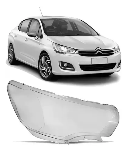 Lente Farol Citroen C4 Lounge 2013 2014 A 2017 2018 Direito